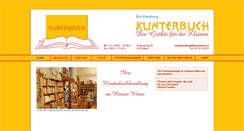 Desktop Screenshot of kunterbuch.at