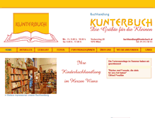 Tablet Screenshot of kunterbuch.at